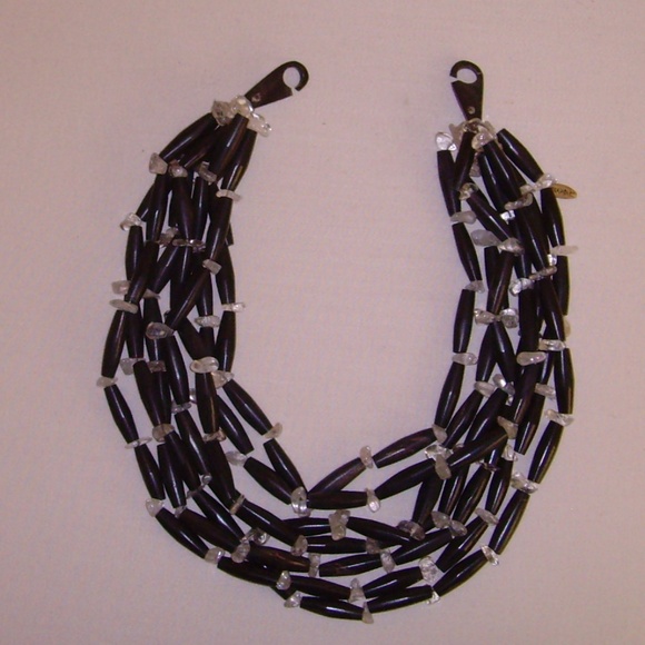MANOUK Multi-Strand Lucite Necklace - Picture 9 of 12